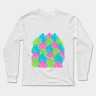 Leaves Seamless Pattern Long Sleeve T-Shirt